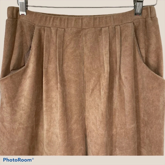 Marlou Verheijden pull on soft cuffed pants high waist Amsterdam M - Picture 2 of 5